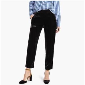 NWT J. Crew Easy Pull On Velvet Pants Size 8
